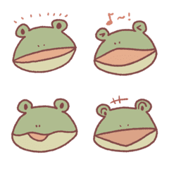 [LINE絵文字] Just a frogの画像