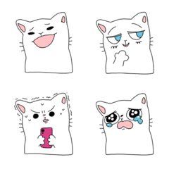 [LINE絵文字] Whithy Katty Emojiの画像