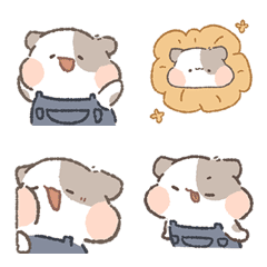 [LINE絵文字] Fries Hamster！！！！！！！！！！の画像