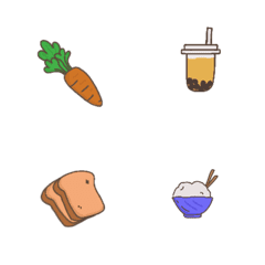 [LINE絵文字] Emoji. Cute food.の画像