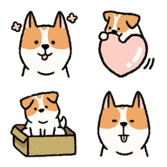 [LINE絵文字] Yongkeey Dog Emojiの画像