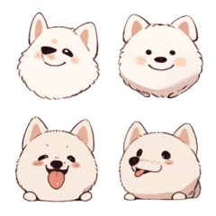 [LINE絵文字] animal stickers-cute dogの画像