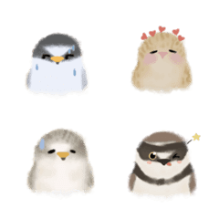 [LINE絵文字] Little Tern Comes  Taiwan Emoji Stickerの画像