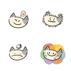 [LINE絵文字] Cat you | emoji stickersの画像