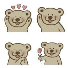 [LINE絵文字] Brown's emojiの画像