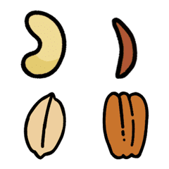 [LINE絵文字] Cashew ＆ Taneの画像