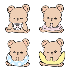 [LINE絵文字] yumeppoi bearの画像