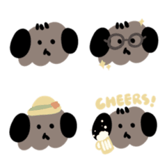 [LINE絵文字] Puppy cosplay 1.0の画像