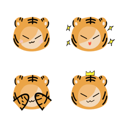 [LINE絵文字] I'm a tiger not a hamster！の画像