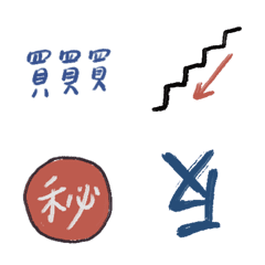 [LINE絵文字] Simple Text Stickersの画像