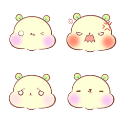 [LINE絵文字] Brat Bear : Kabu's emojiの画像