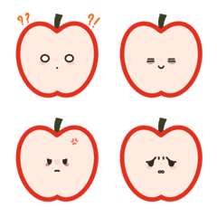 [LINE絵文字] Bak apple littleの画像