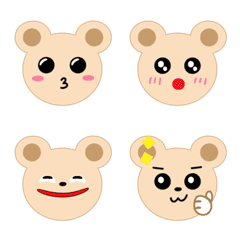 [LINE絵文字] Bear's daily expressionの画像