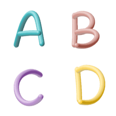 [LINE絵文字] A-Z 3Dの画像