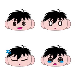 [LINE絵文字] emoji stickers (Q version)の画像