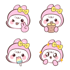 [LINE絵文字] PinkPang 3 (Emoji)の画像