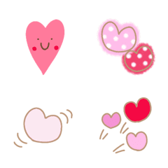 [LINE絵文字] ハート詰め合わせheartの画像