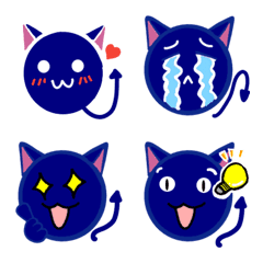 [LINE絵文字] Nothing Devil kittenの画像