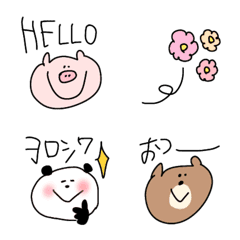 [LINE絵文字] 【1つあると使える＊詰め合わせ】の画像