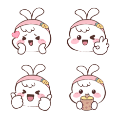 [LINE絵文字] Bunny Idea 3 (Emoji)の画像