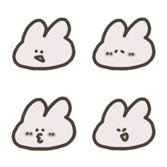 [LINE絵文字] soft bunnies:3の画像