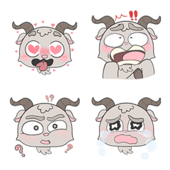 [LINE絵文字] Bambie cute goatの画像