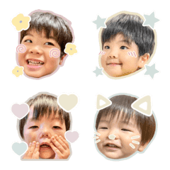 [LINE絵文字] RYOchan SOUchan emojiの画像