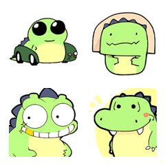 [LINE絵文字] Crocodile(2023 LET'S DRAW)の画像