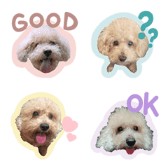[LINE絵文字] doggy stickersの画像