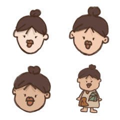 [LINE絵文字] Mama onlyの画像