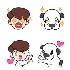 [LINE絵文字] Teenoi Kun Emoji 1の画像
