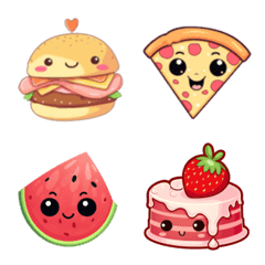 [LINE絵文字] food cute 1の画像