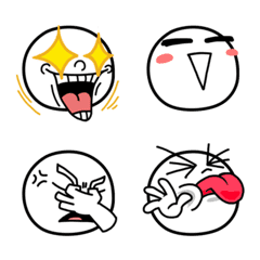 [LINE絵文字] Lot of cool emoji 1の画像