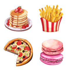 [LINE絵文字] foods cute 2の画像