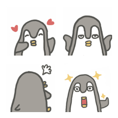 [LINE絵文字] baby penguin - daily usageの画像