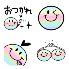 [LINE絵文字] 日常☆シンプル絵文字verパステルの画像