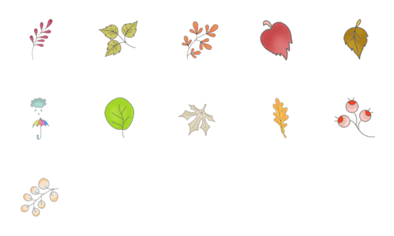 [LINE絵文字]Autumm ckyの画像一覧