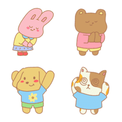 [LINE絵文字] Little chubby squad ！の画像