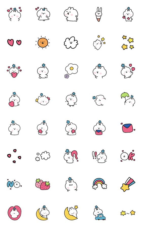 [LINE絵文字]Cute emoji :)の画像一覧