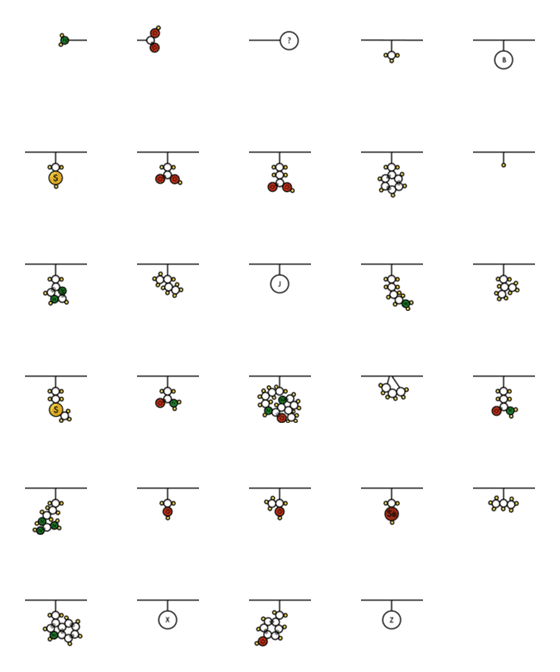 [LINE絵文字]Amino Acid codes simpの画像一覧