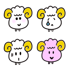 [LINE絵文字] Emoji "Greetings from JW sheep"の画像