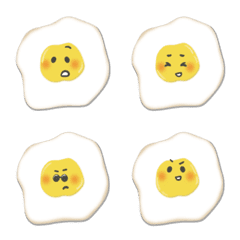 [LINE絵文字] Sunny Side Up Eggの画像