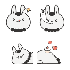 [LINE絵文字] San-bunny Everyday Life2の画像