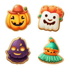 [LINE絵文字] Halloween pumpkin feels emoji 2の画像