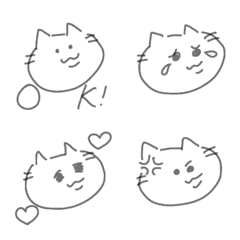 [LINE絵文字] あーいねこの画像