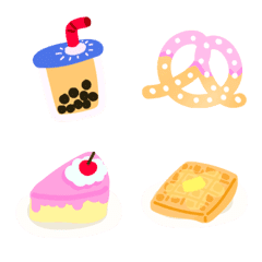 [LINE絵文字] everything nice - dessertの画像