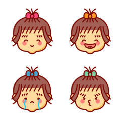 [LINE絵文字] ちょんまげ赤ちゃんの画像