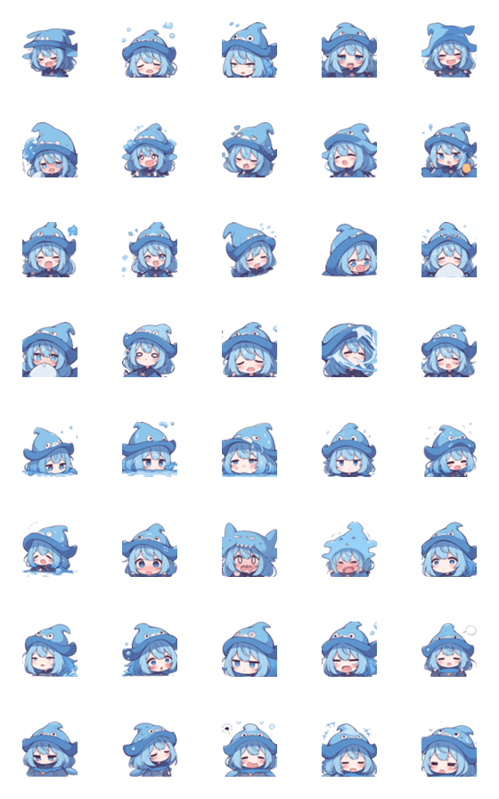 [LINE絵文字]Ellie's adorable emoticon stickerの画像一覧