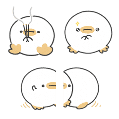 [LINE絵文字] Di gua chill dynamic emoji 1の画像