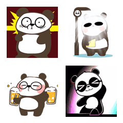 [LINE絵文字] Panda_2(2023 LET'S DRAW)の画像